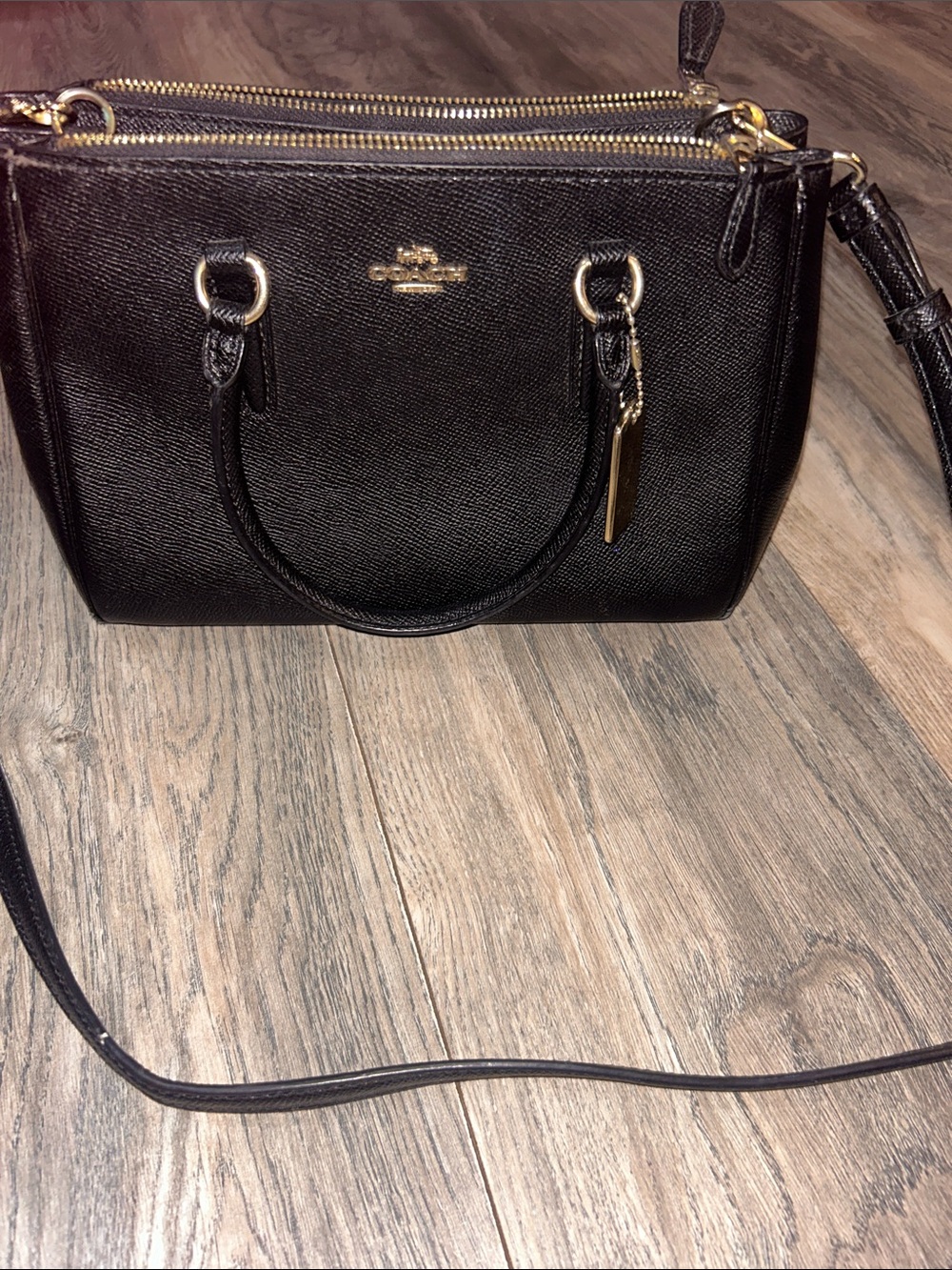 Authentic mini coach purse